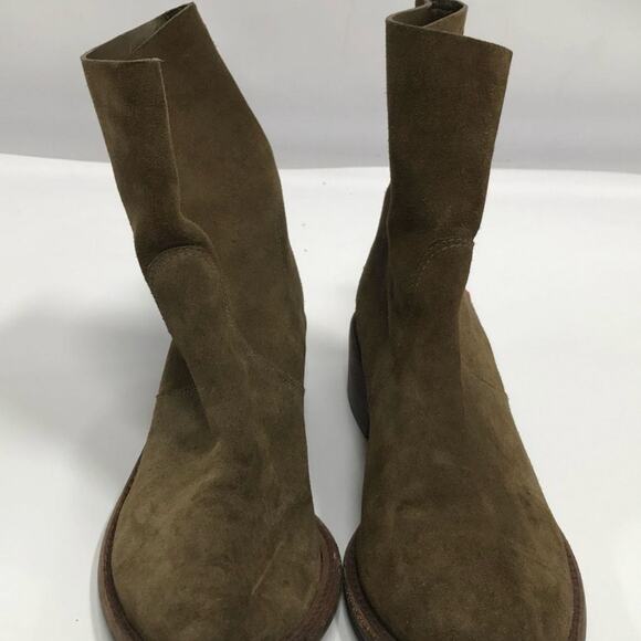 Tory Burch Siena Brown Suede Boots - Picture 3 of 5